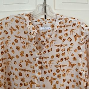 Equipment Silk Shirt. Sz S.